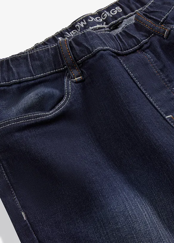 Jeggings skinny con cinta comoda, vita media, bonprix
