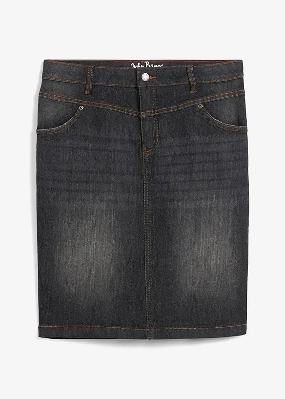 Gonna di jeans elasticizzata, bonprix