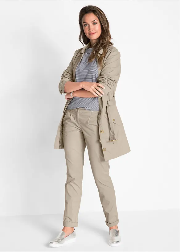 Pantaloni chino elasticizzati, bonprix