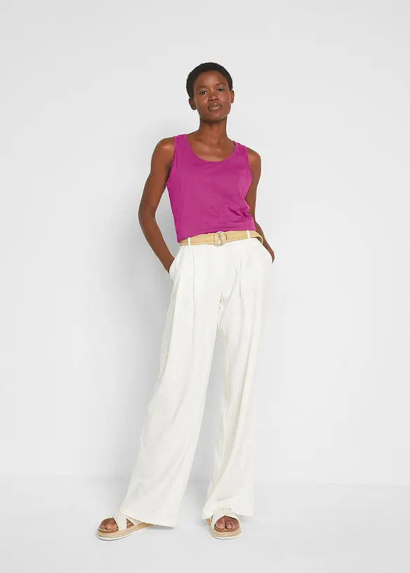 Top lungo in puro cotone (pacco da 5), bonprix