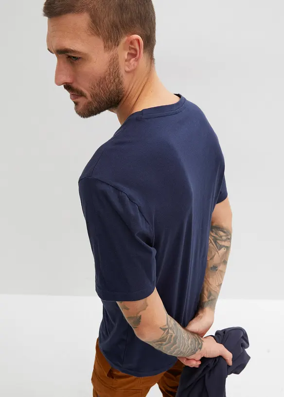 T-shirt in puro cotone biologico (pacco da 2), bonprix