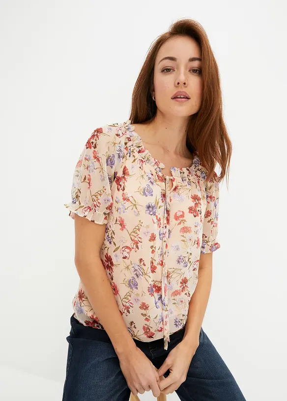Blusa a spalle scoperte, bonprix