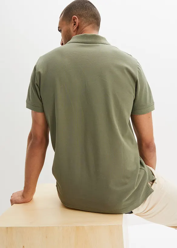 Polo in piquet di puro cotone biologico, bonprix