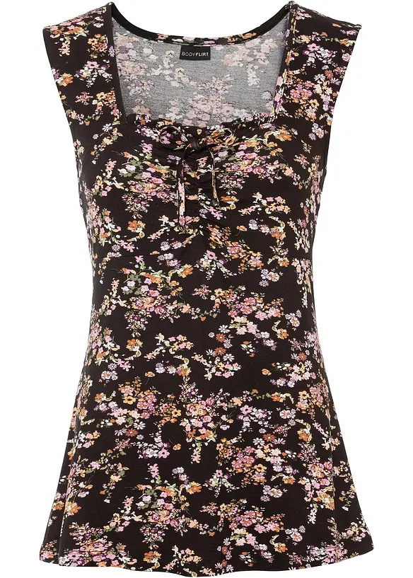 Top in misto viscosa, bonprix