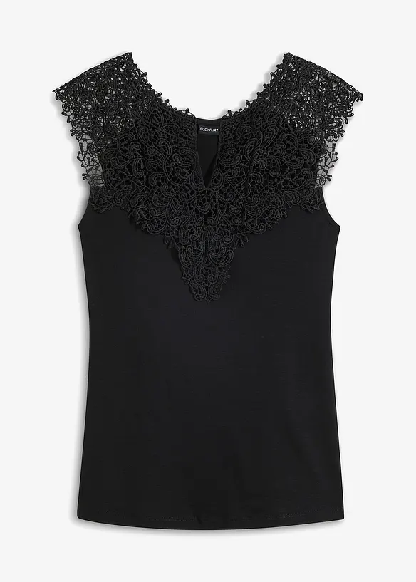 Top in misto viscosa fluente, bonprix