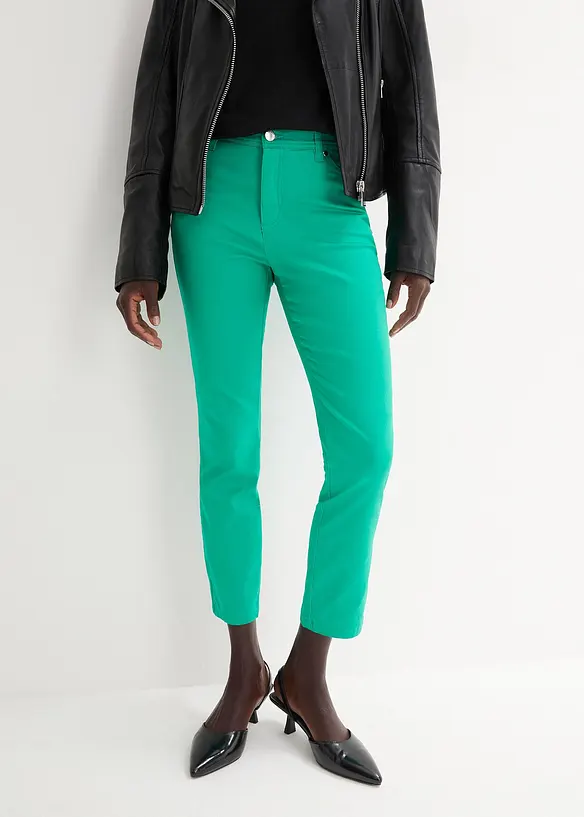 Pantaloni elasticizzati in cotone, bonprix