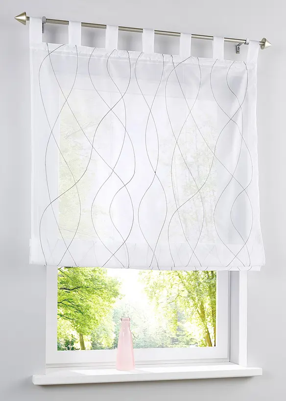 Tenda a pacchetto ricamata con poliestere riciclato, bonprix