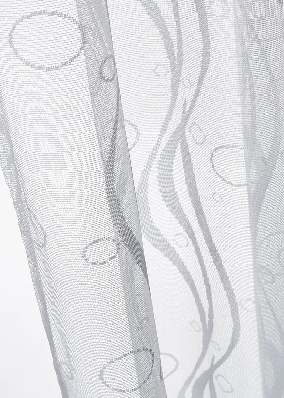 Tenda bianca jacquard (pacco da 1), bonprix