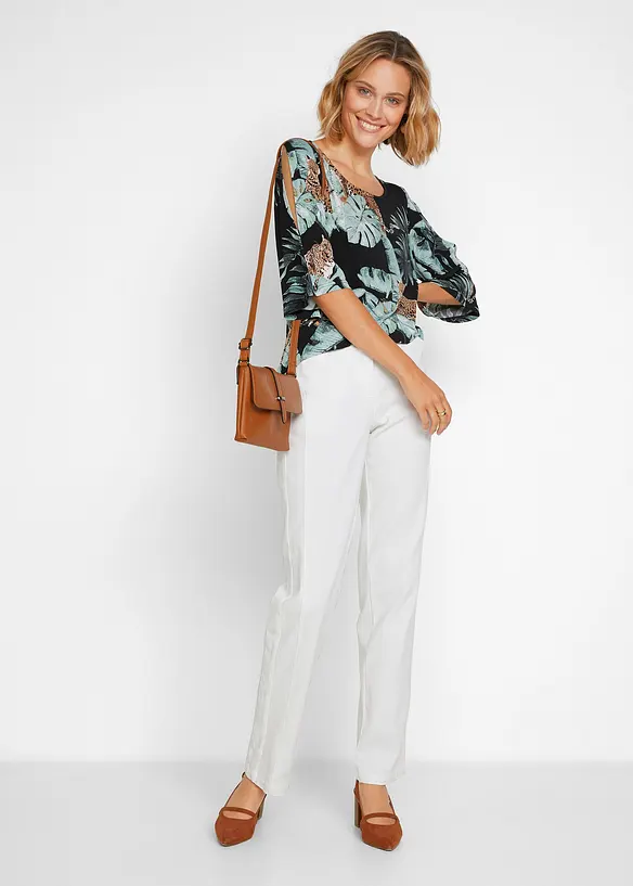 Pantaloni elasticizzati comfort, bonprix