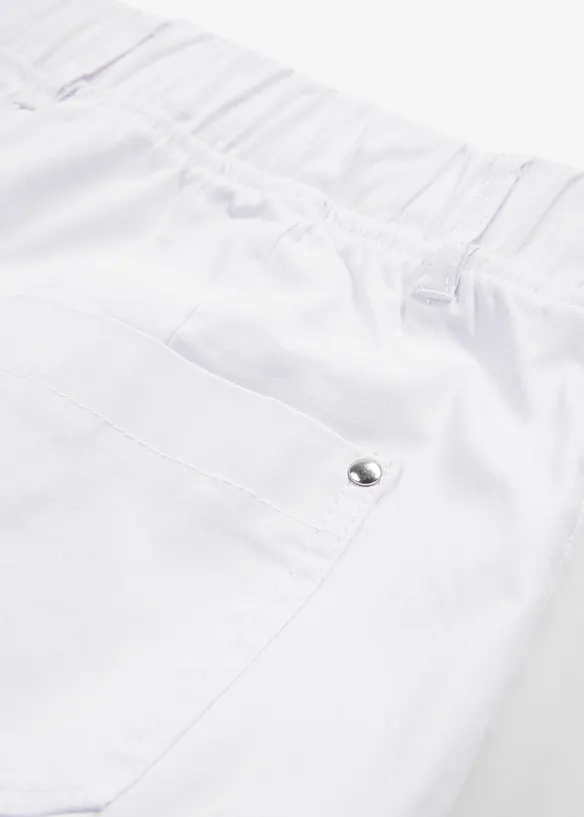 Pantaloni capri elasticizzati con elastico in vita, bonprix