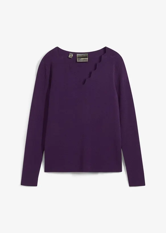 Maglia in filato fine, bonprix