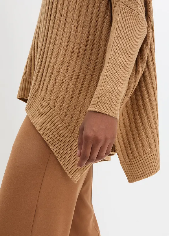 Maglione oversize stile poncho, bonprix