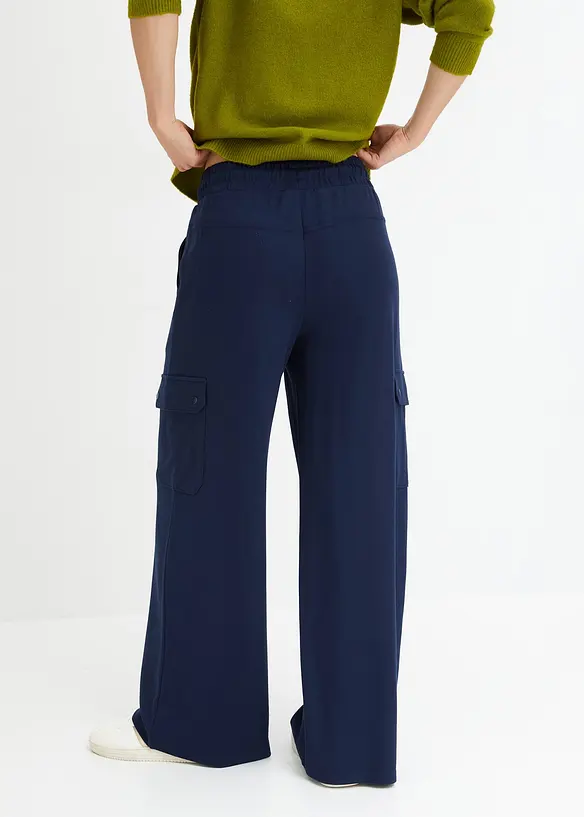 Pantaloni cargo in Punto di Roma, bonprix