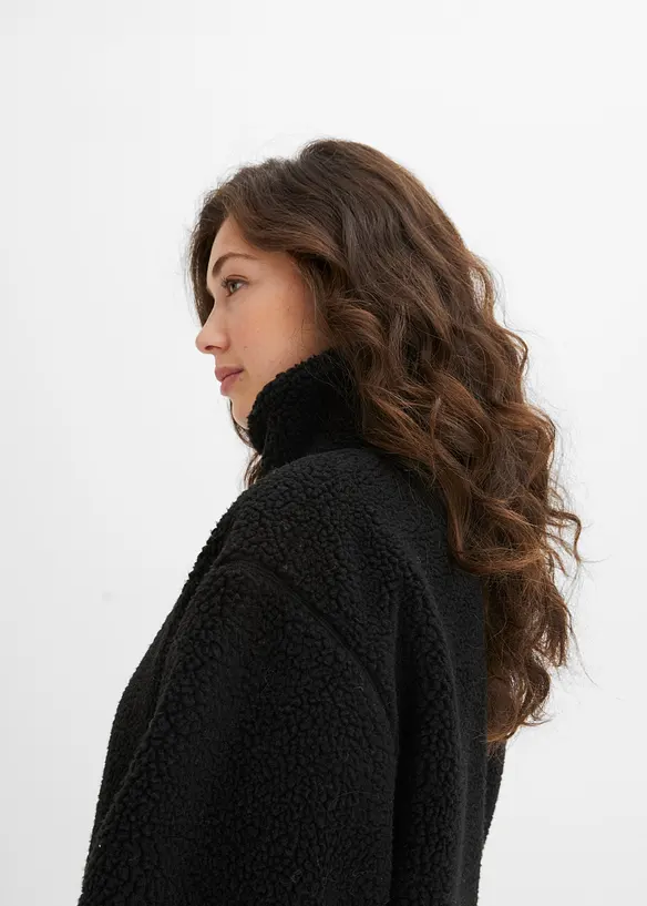 Giacca in pile teddy imbottita, bonprix