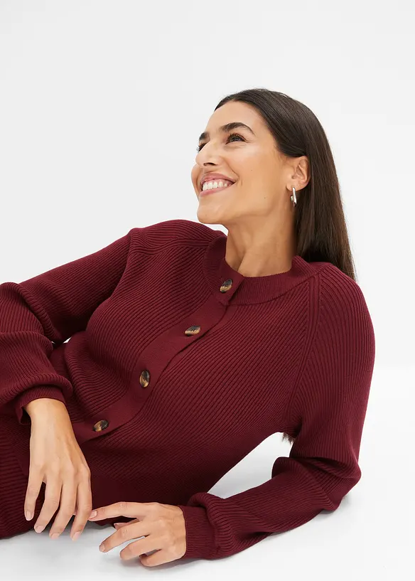 Cardigan a coste, bonprix