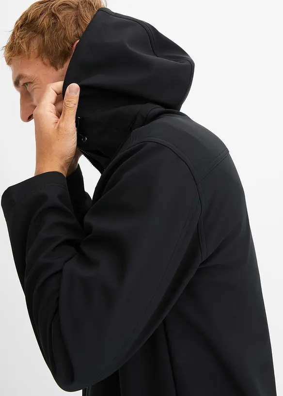 Parka in softshell, idrorepellente, bonprix