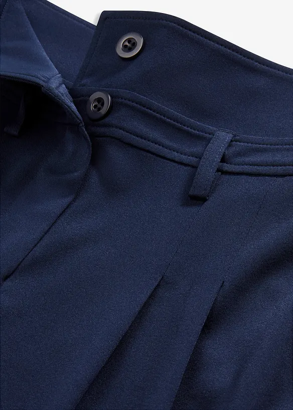Pantaloni svasati, a vita alta, bonprix