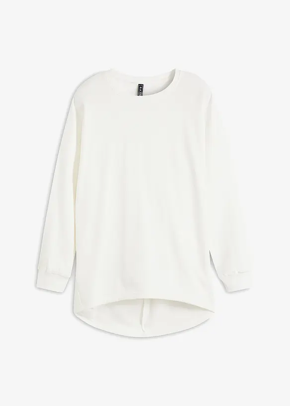 Felpa oversize in puro cotone, bonprix