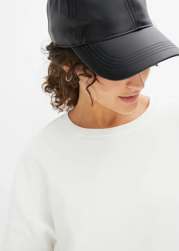 Felpa oversize in puro cotone, bonprix