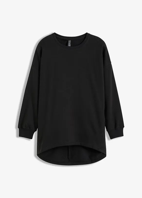 Felpa oversize in puro cotone, bonprix