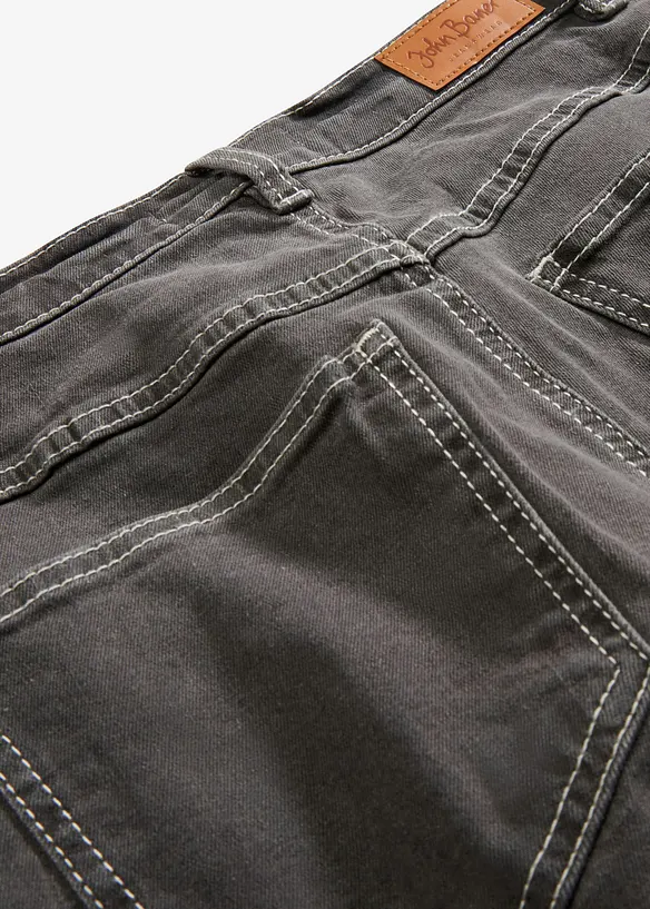Mom jeans elasticizzati, vita alta, bonprix
