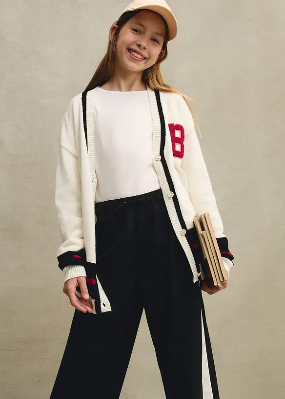 Maglia a maniche lunghe in puro cotone (pacco da 3), bonprix