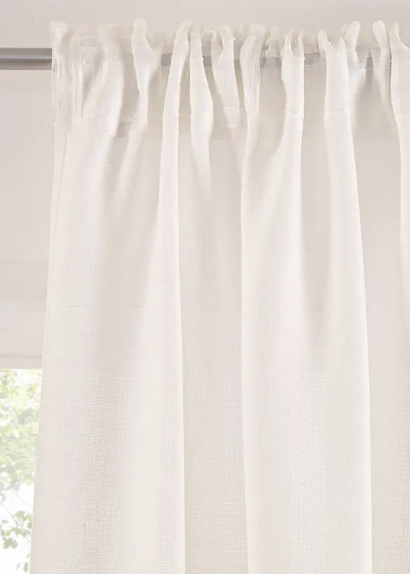 Tenda operata in fantasia floreale (pacco da 1), bonprix