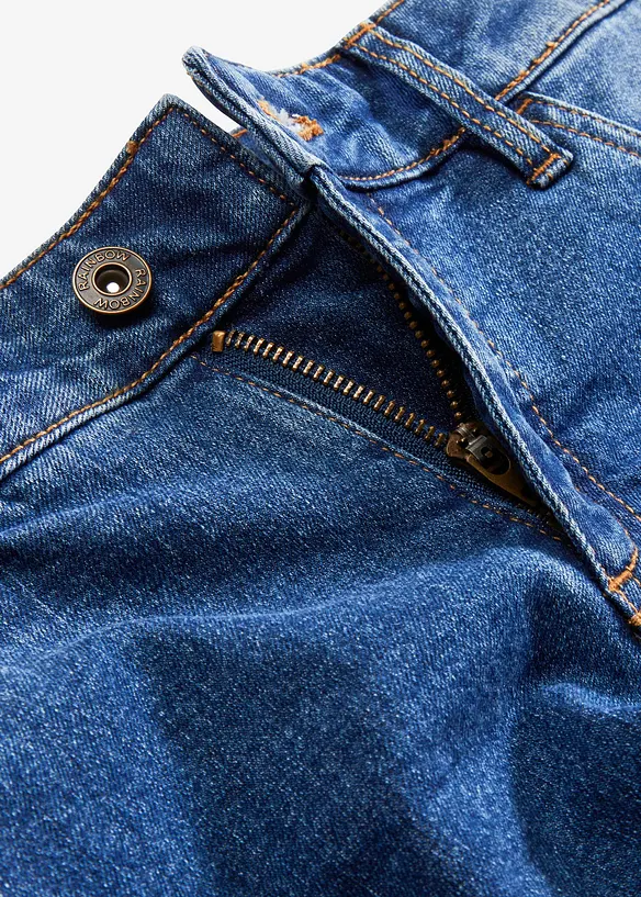 Jeans flared a vita bassa, bonprix