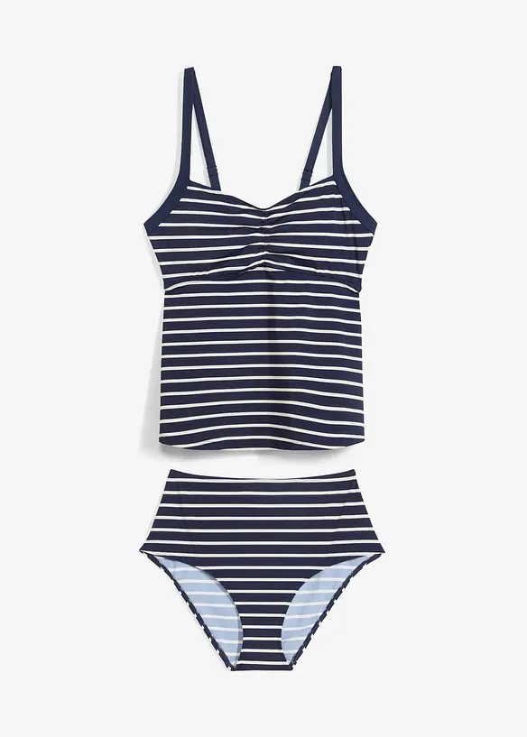 Tankini con laccetti (set 2 pezzi), bonprix