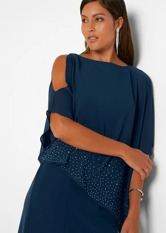 Abito a tubino con strass, bonprix