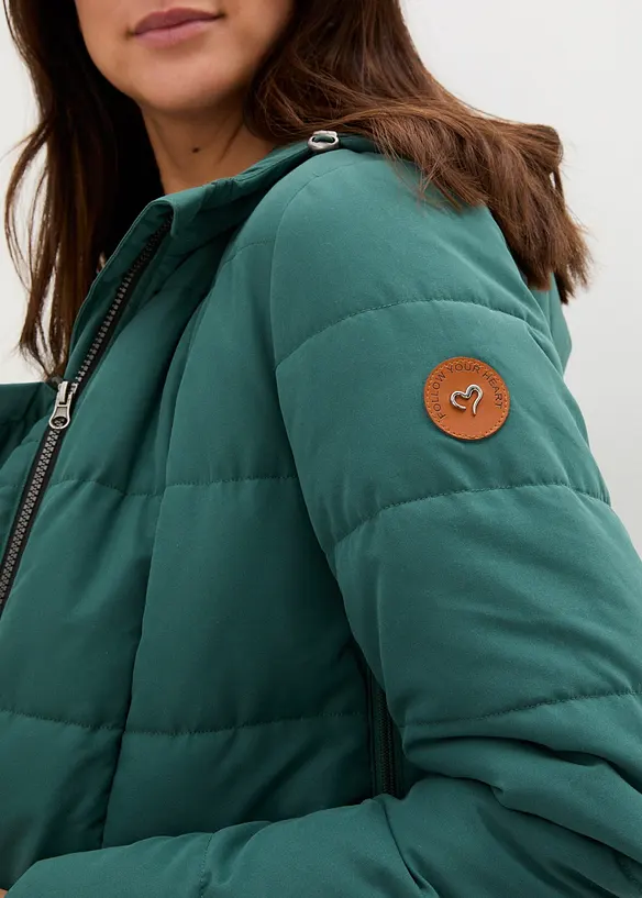 Giubbotto trapuntato prémaman 3 in 1 con inserto babywearing e poliestere riciclato, bonprix