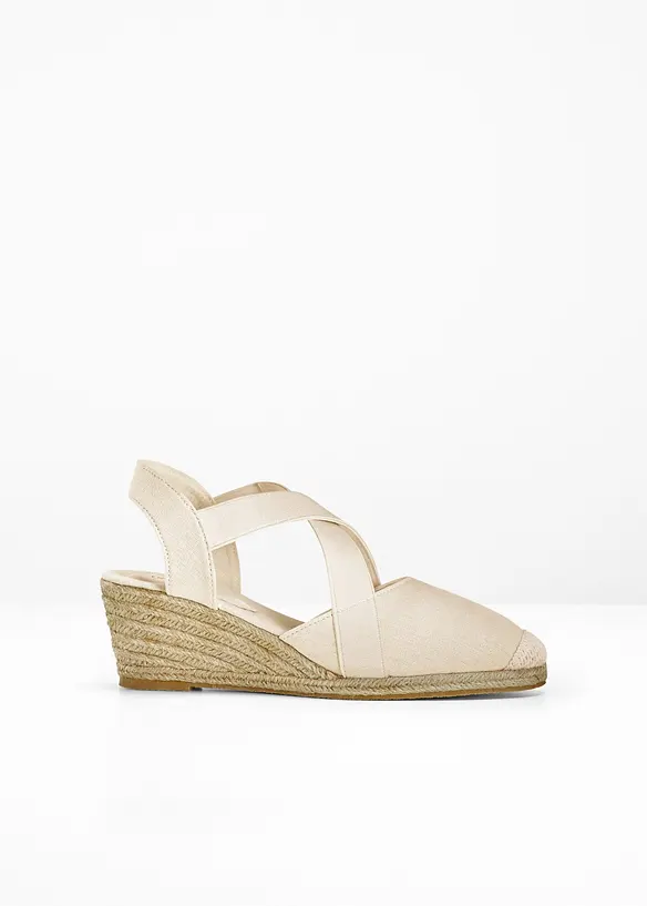 Sandali con zeppa, bonprix