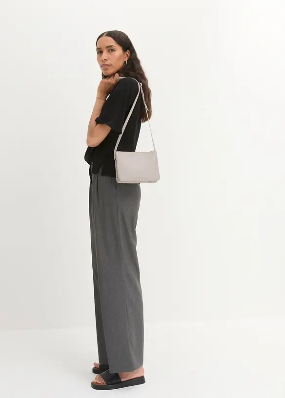 Pantaloni a palazzo a vita alta, bonprix