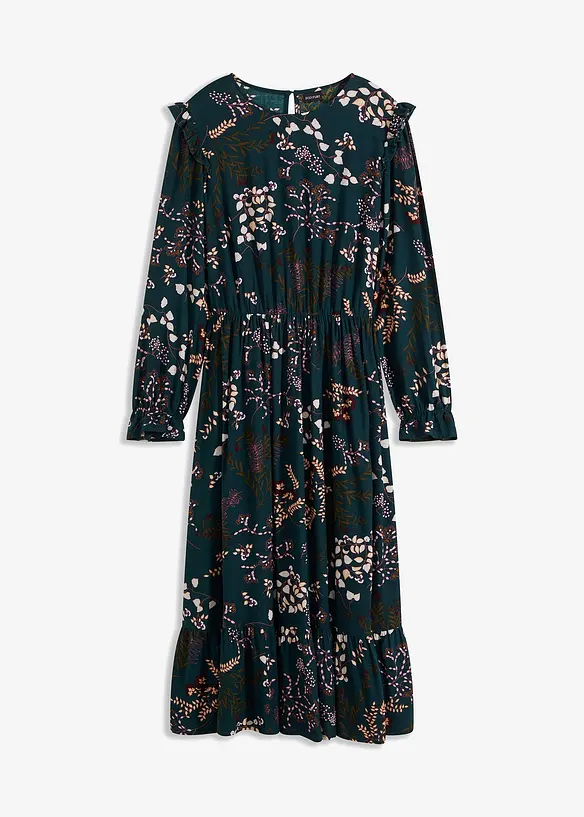 Abito midi in pura viscosa, bonprix