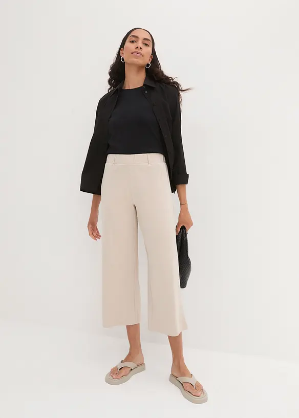 Pantaloni culotte in puro cotone biologico, bonprix