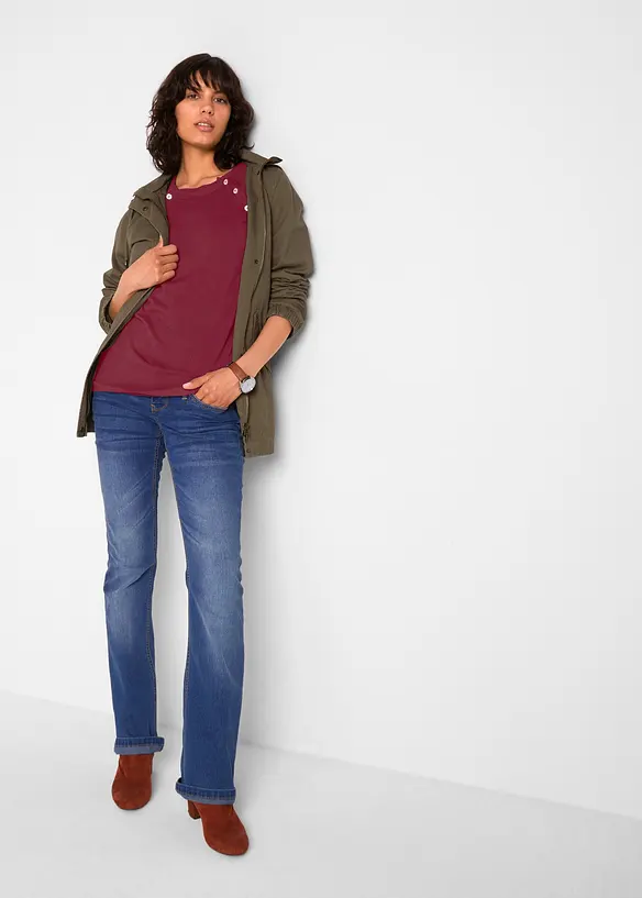 Maglione pr&eacute;maman / da allattamento 2 in 1 in filato fine, bonprix