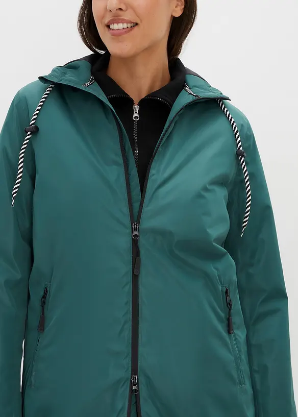 Impermeabile imbottito in lunghezza midi, bonprix