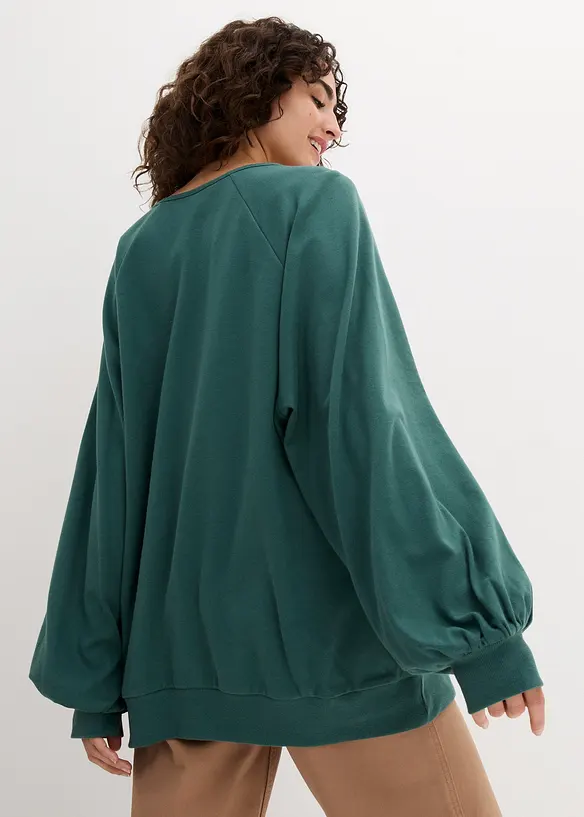 Maxi maglia in puro cotone, bonprix