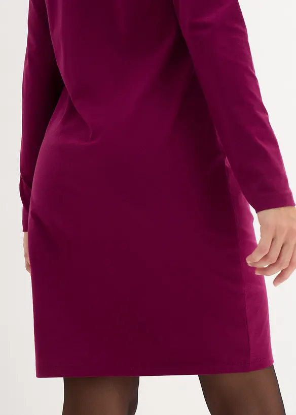 Abito in jersey aderente (pacco da 2), bonprix
