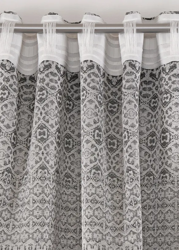 Tenda jacquard in fantasia grafica, bonprix