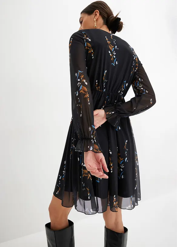Abito in mesh, bonprix