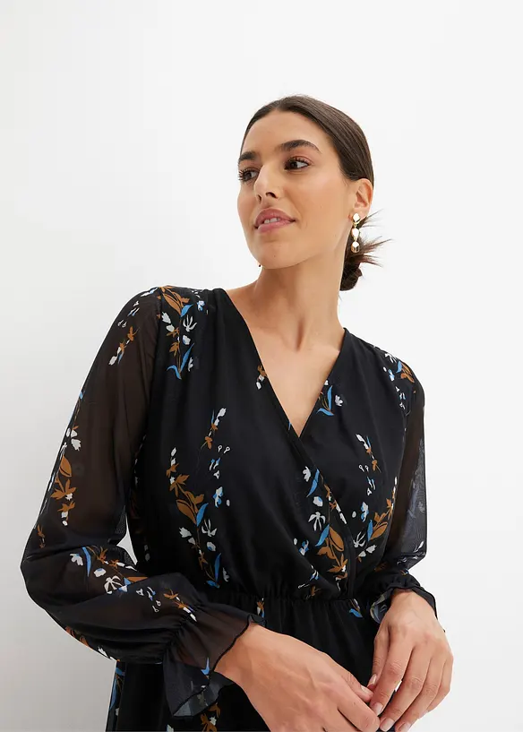 Abito in mesh, bonprix