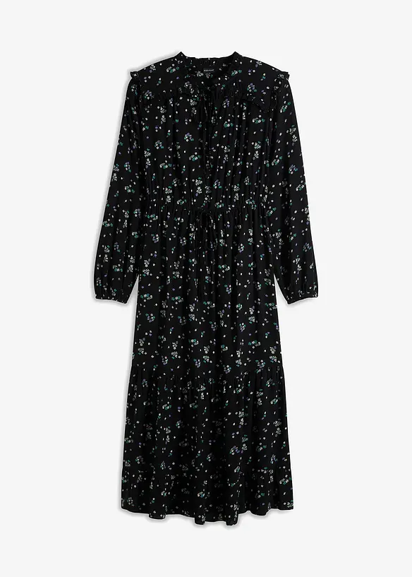 Abito midi in pura viscosa, bonprix