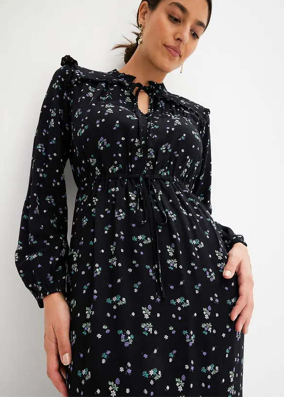 Abito midi in pura viscosa, bonprix