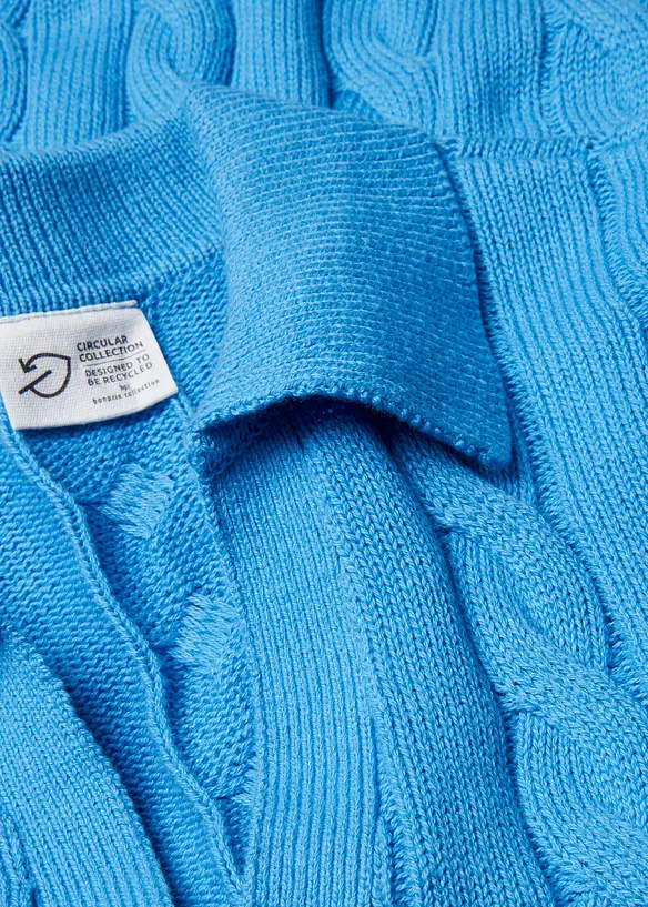 Maglione oversize in misto cachemire morbido, bonprix