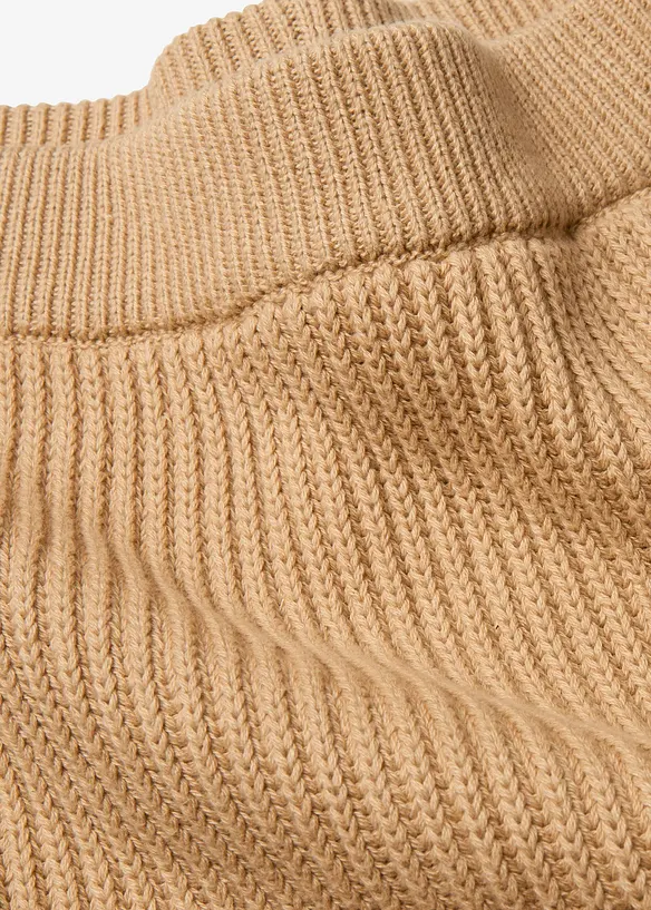 Gonna in maglia di puro cotone, bonprix