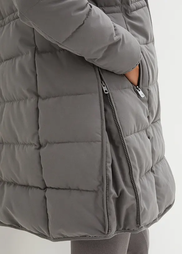 Giacca prémaman trapuntata con inserto babywearing, bonprix