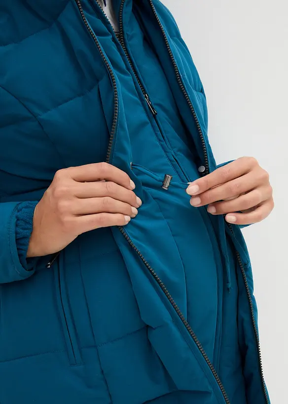 Giacca pr&eacute;maman trapuntata con inserto babywearing, bonprix