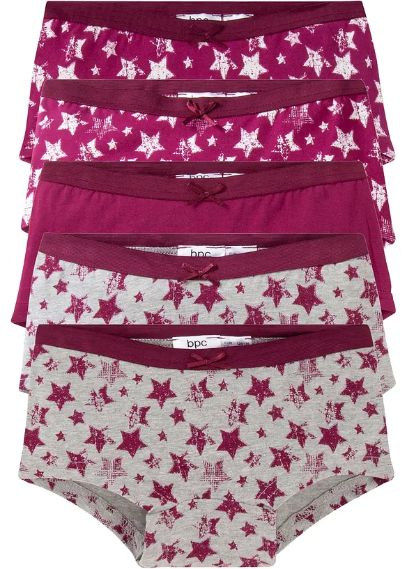 Slip con morbido cotone (pacco da 5), bonprix
