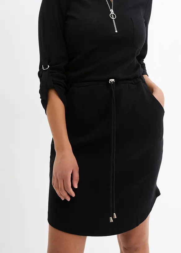 Abito in maglina di cotone pesante, bonprix
